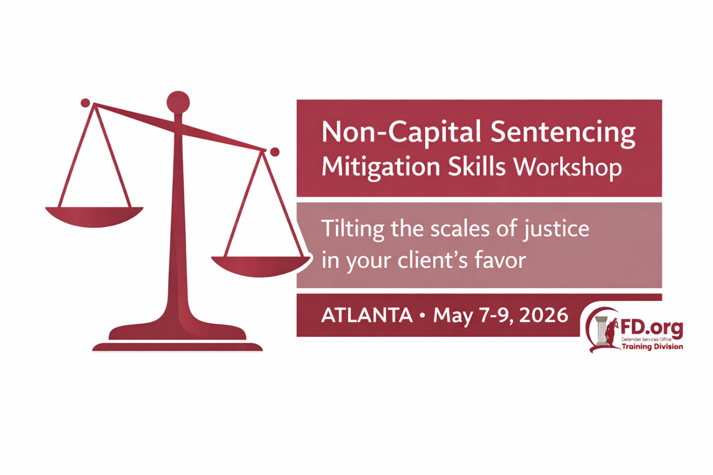 Non-Capital Sentencing Mitigation Skills Logo